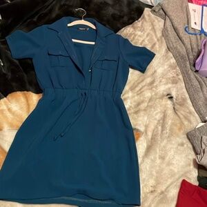 Turquoise dress